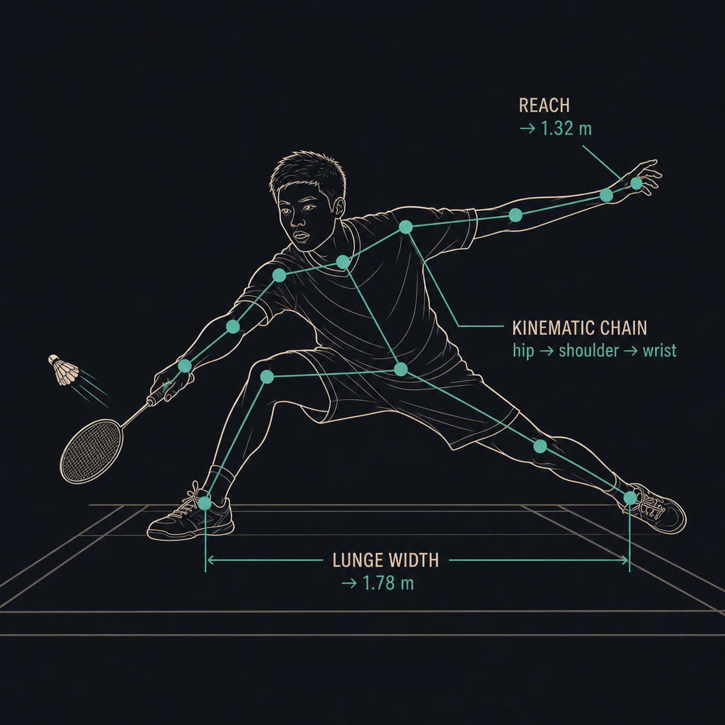 Lunge width and reach coaching plate